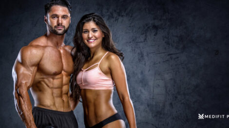 Muscular fit couple