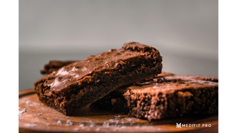 Vegan protein brownie